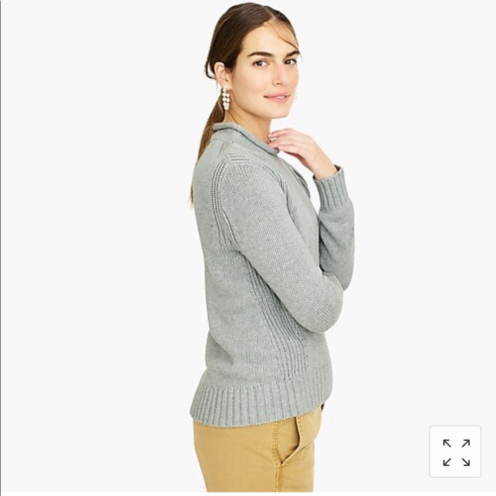 NWOT J. Crew Rollneck Sweater